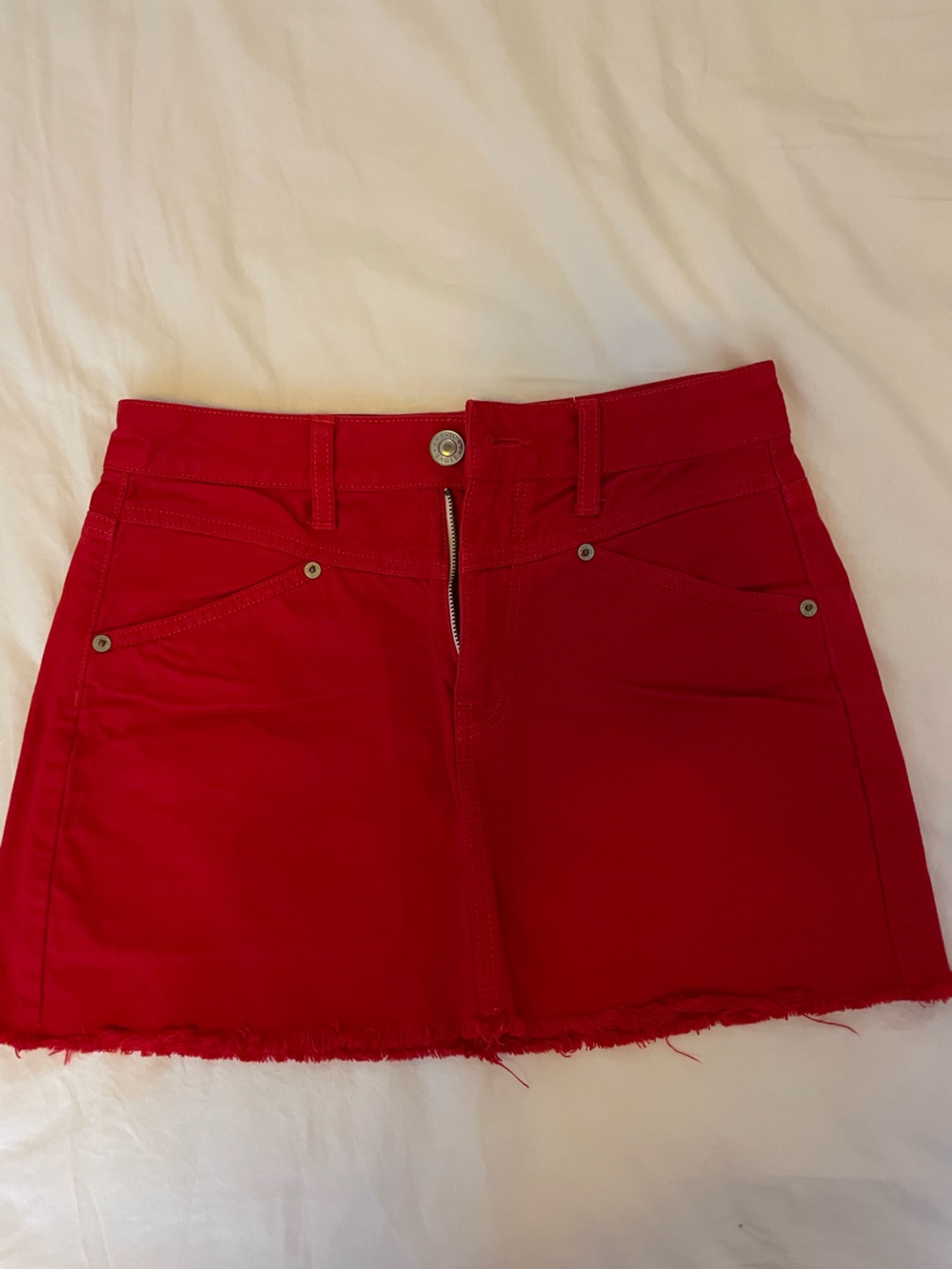 American Eagle Outfitters Red Women's Skirt